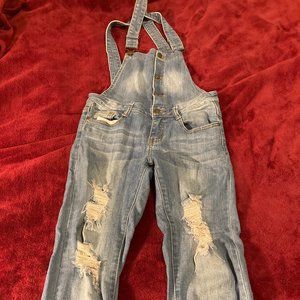 Machine Denim Overalls